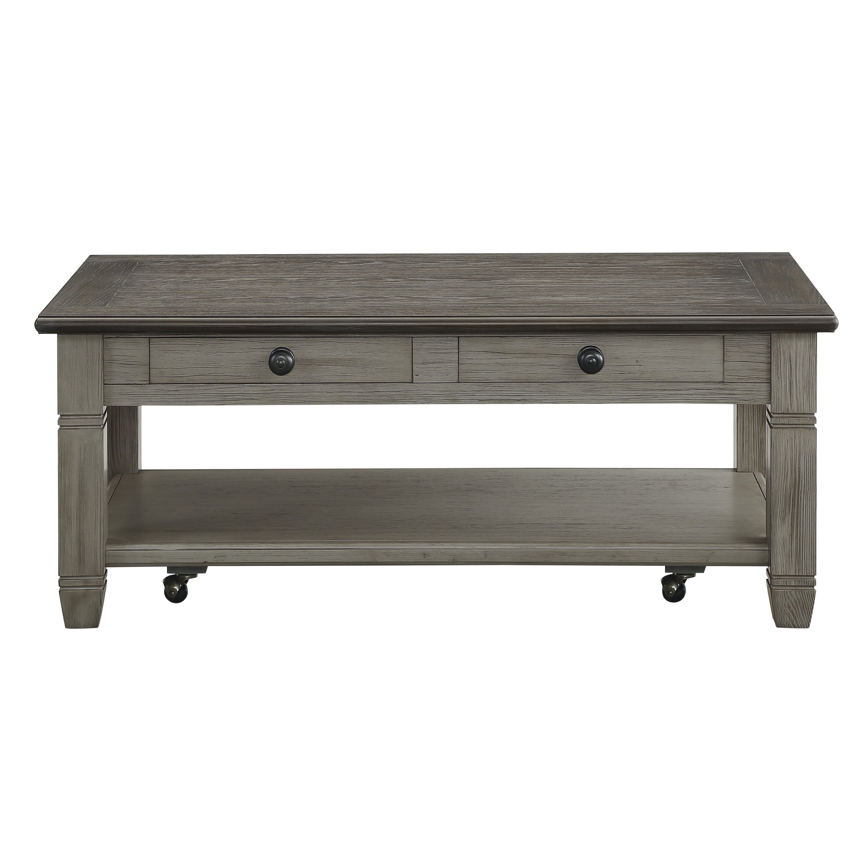 Granby Antique Gray Cocktail Table - 5627GY-30 - Bien Home Furniture &amp; Electronics