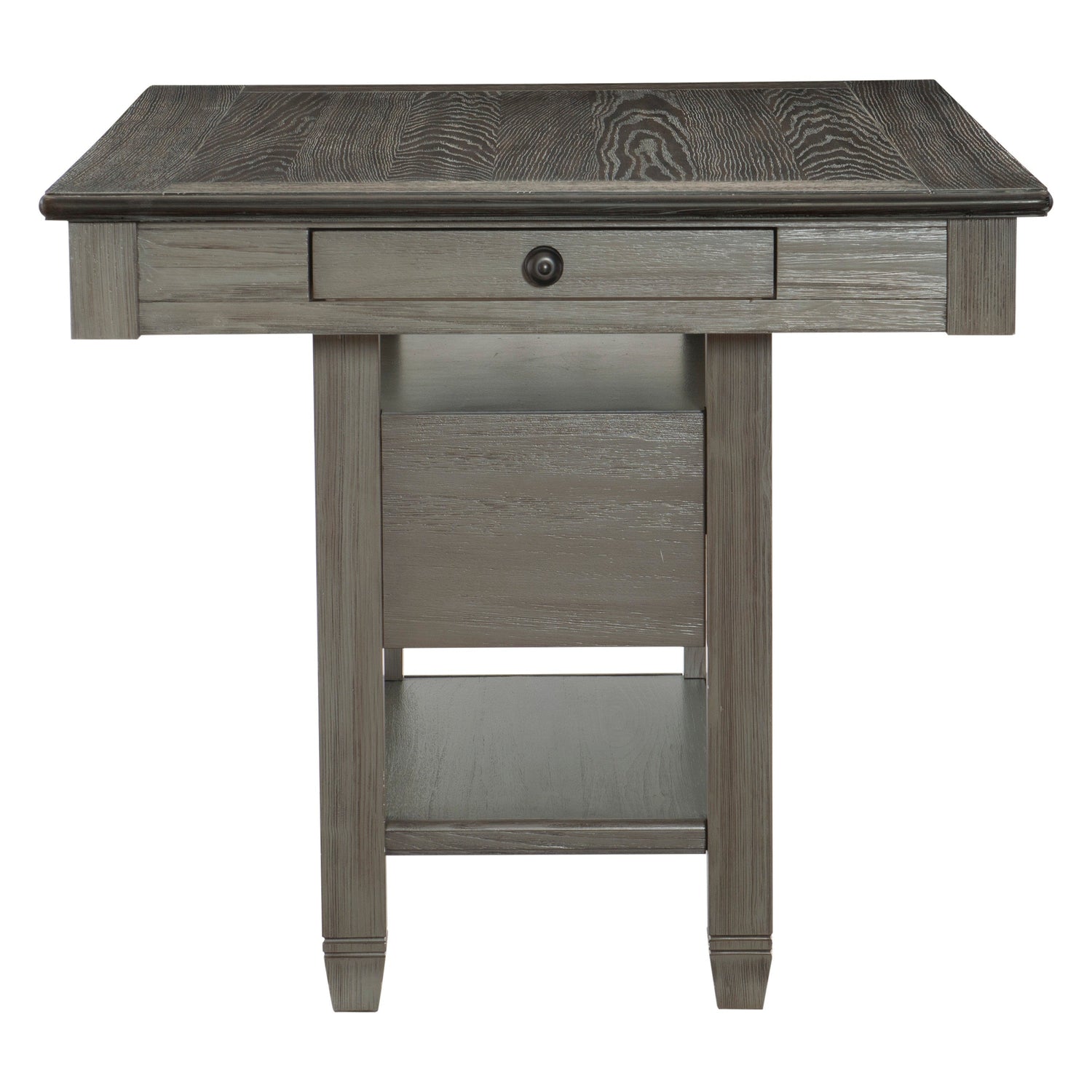 Granby Antique Gray Counter Height Table - SET | 5627GY-36 | 5627GY-36B - Bien Home Furniture & Electronics