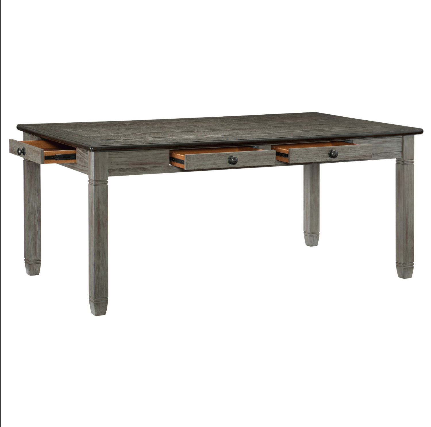 Granby Antique Gray Dining Set - SET | 5627GY-72 | 5627GYS(2) - Bien Home Furniture & Electronics