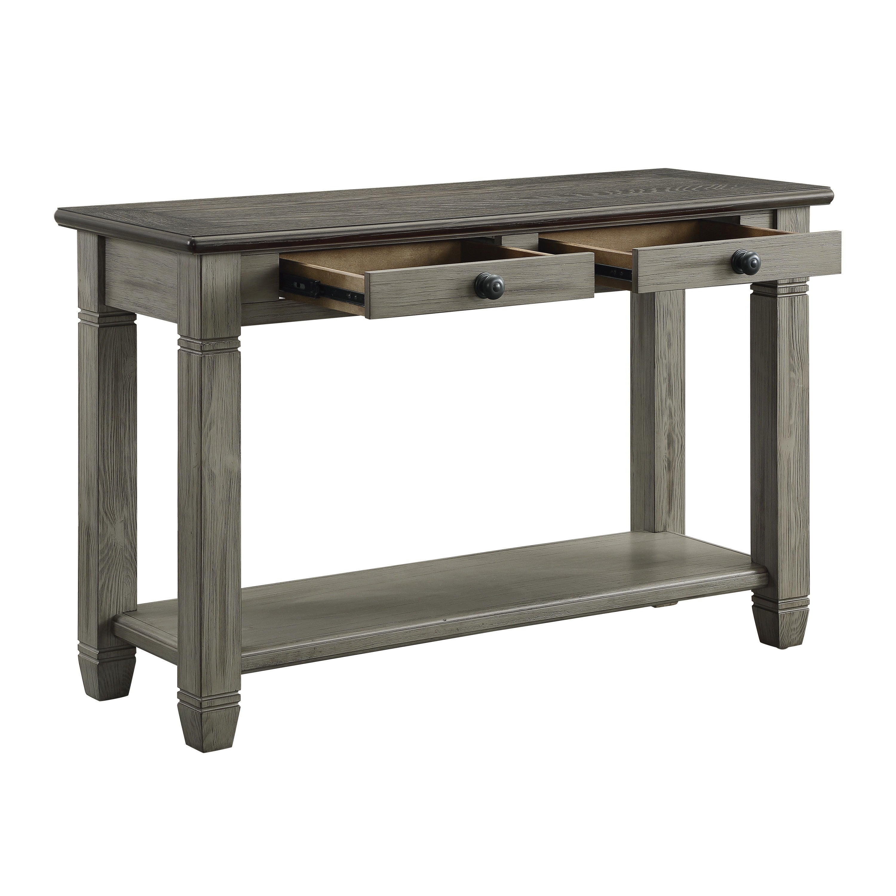 Granby Antique Gray Sofa Table - 5627GY-05 - Bien Home Furniture & Electronics