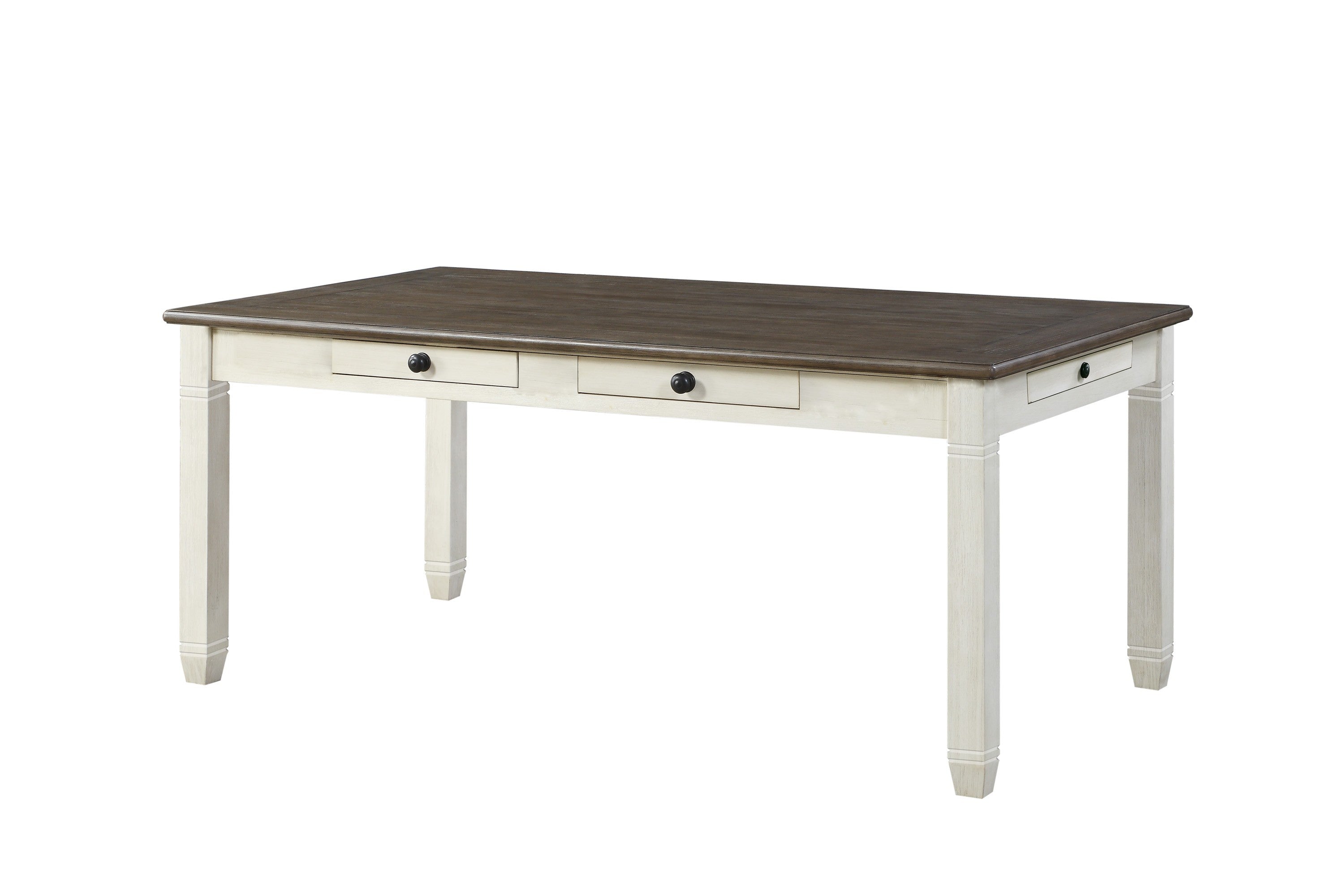 Granby Antique White Dining Table - 5627NW-72 - Bien Home Furniture & Electronics