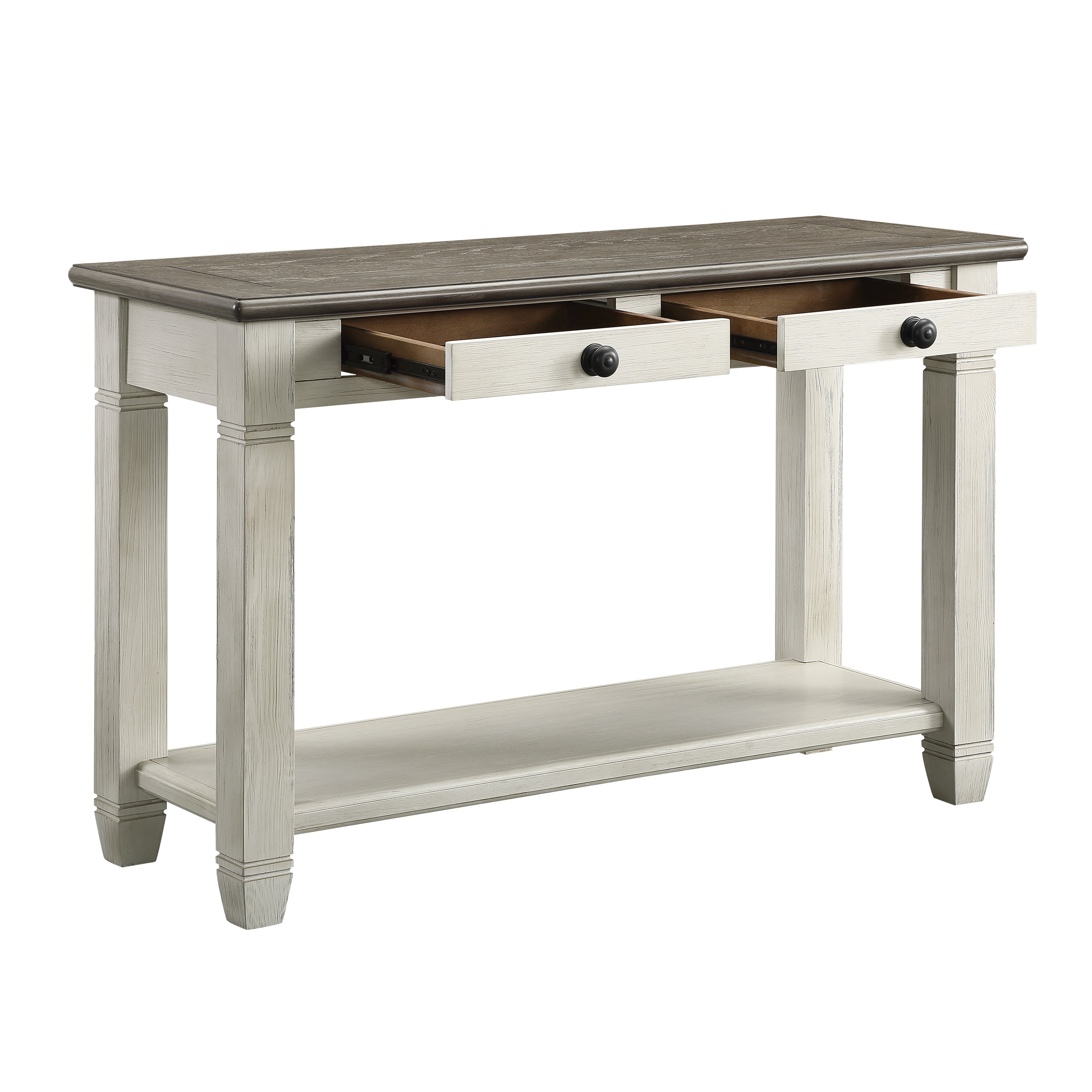 Granby Antique White Sofa Table - 5627NW-05 - Bien Home Furniture & Electronics