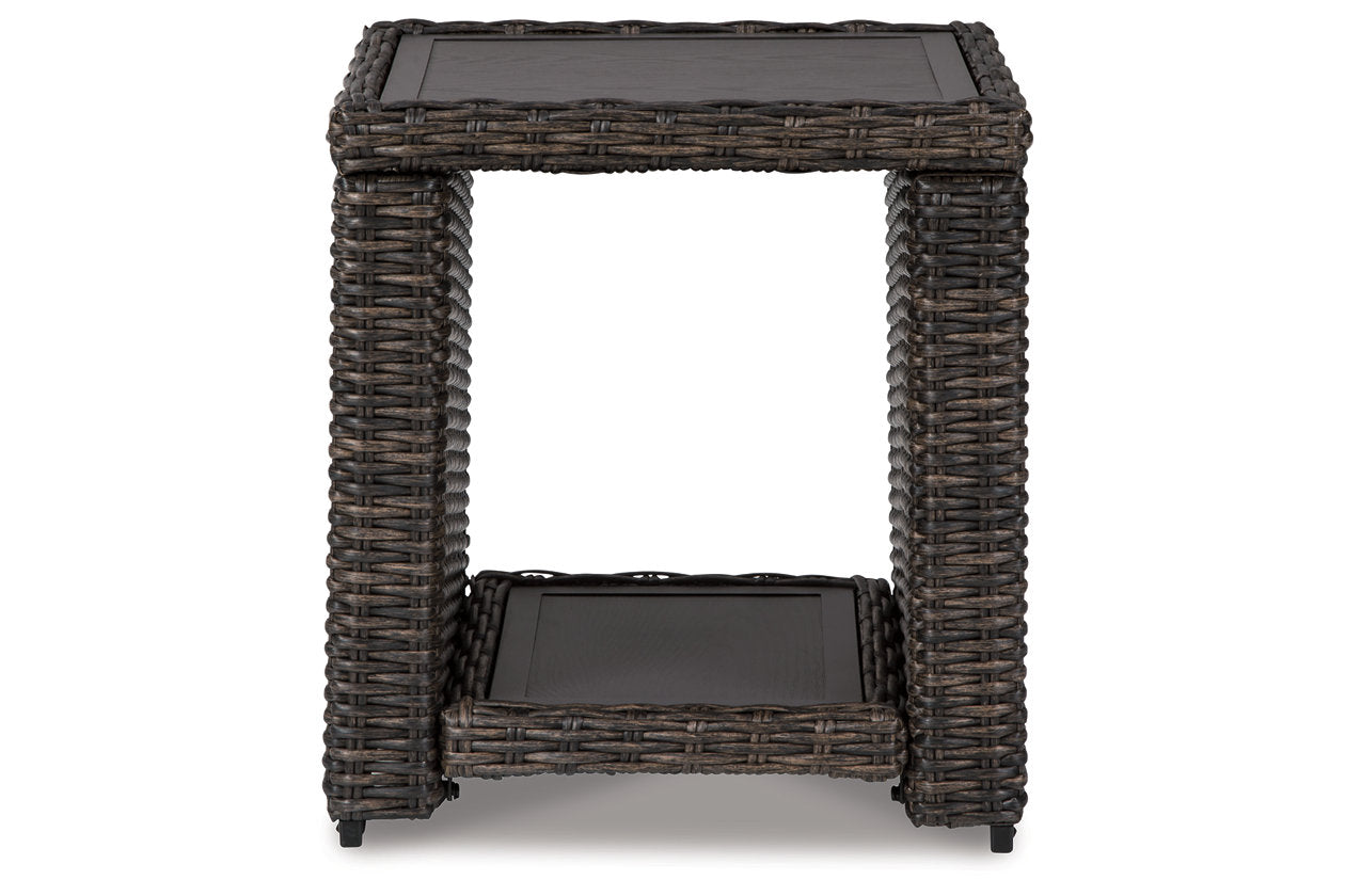 Grasson Lane Brown End Table - P783-702 - Bien Home Furniture & Electronics