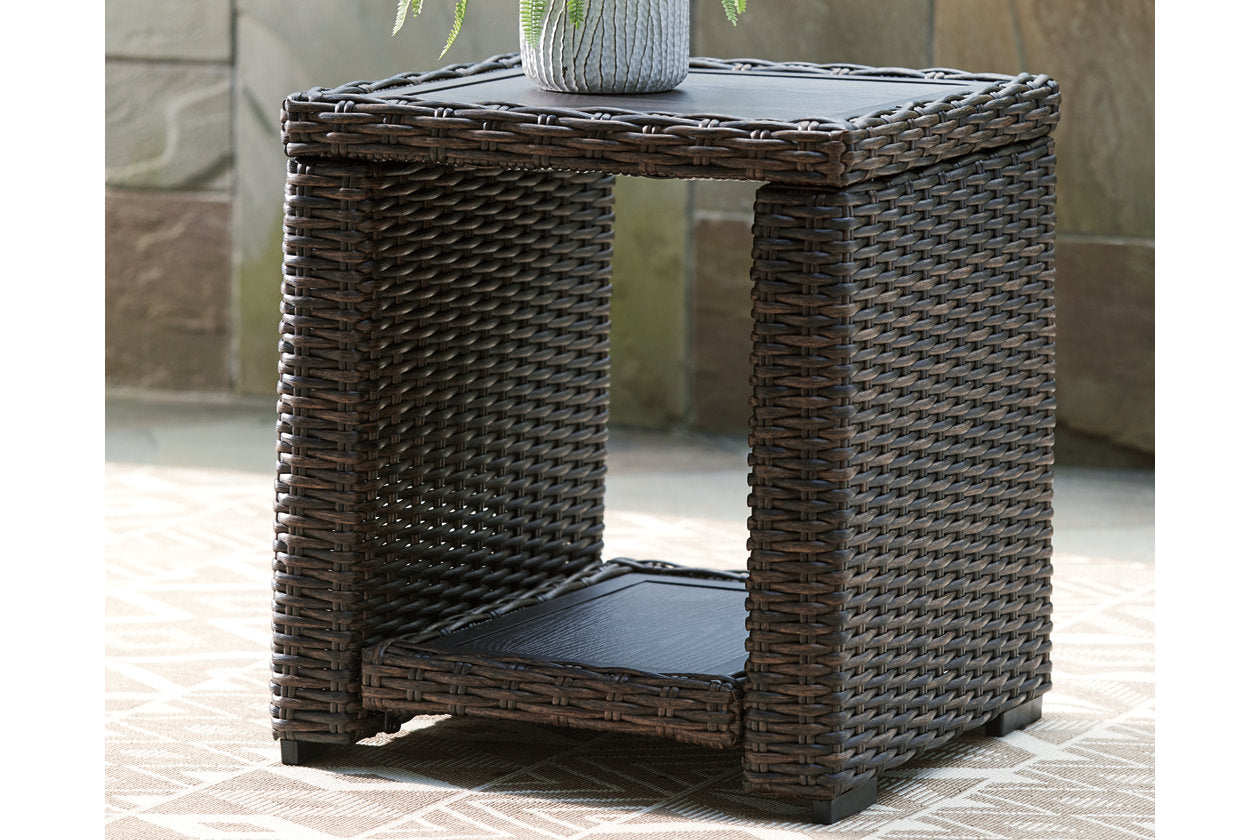 Grasson Lane Brown End Table - P783-702 - Bien Home Furniture & Electronics