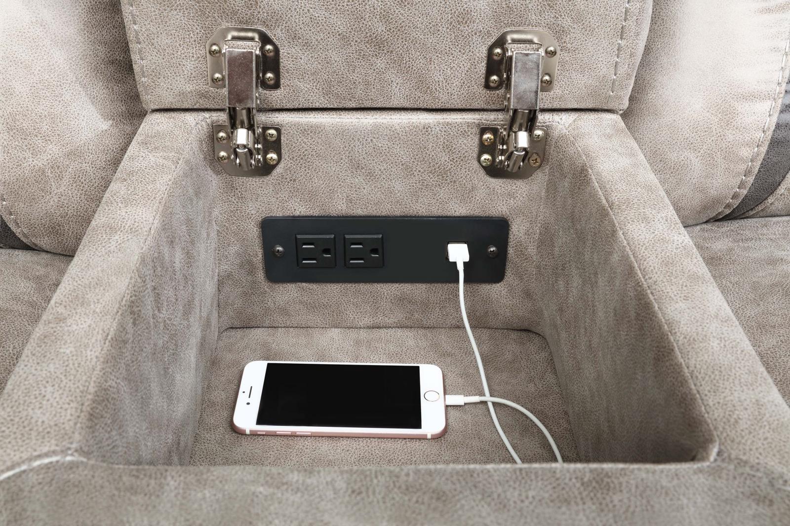 Greer Upholstered Tufted Back Glider Loveseat - 651352 - Bien Home Furniture & Electronics