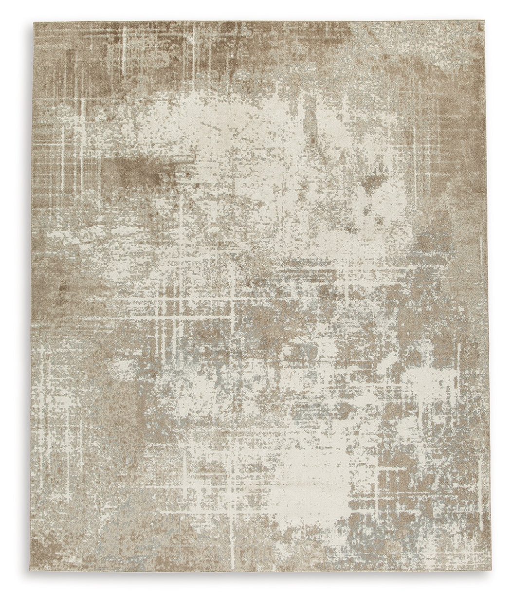 Grifflain Tan/Brown/Gray Large Rug - R406231 - Bien Home Furniture & Electronics