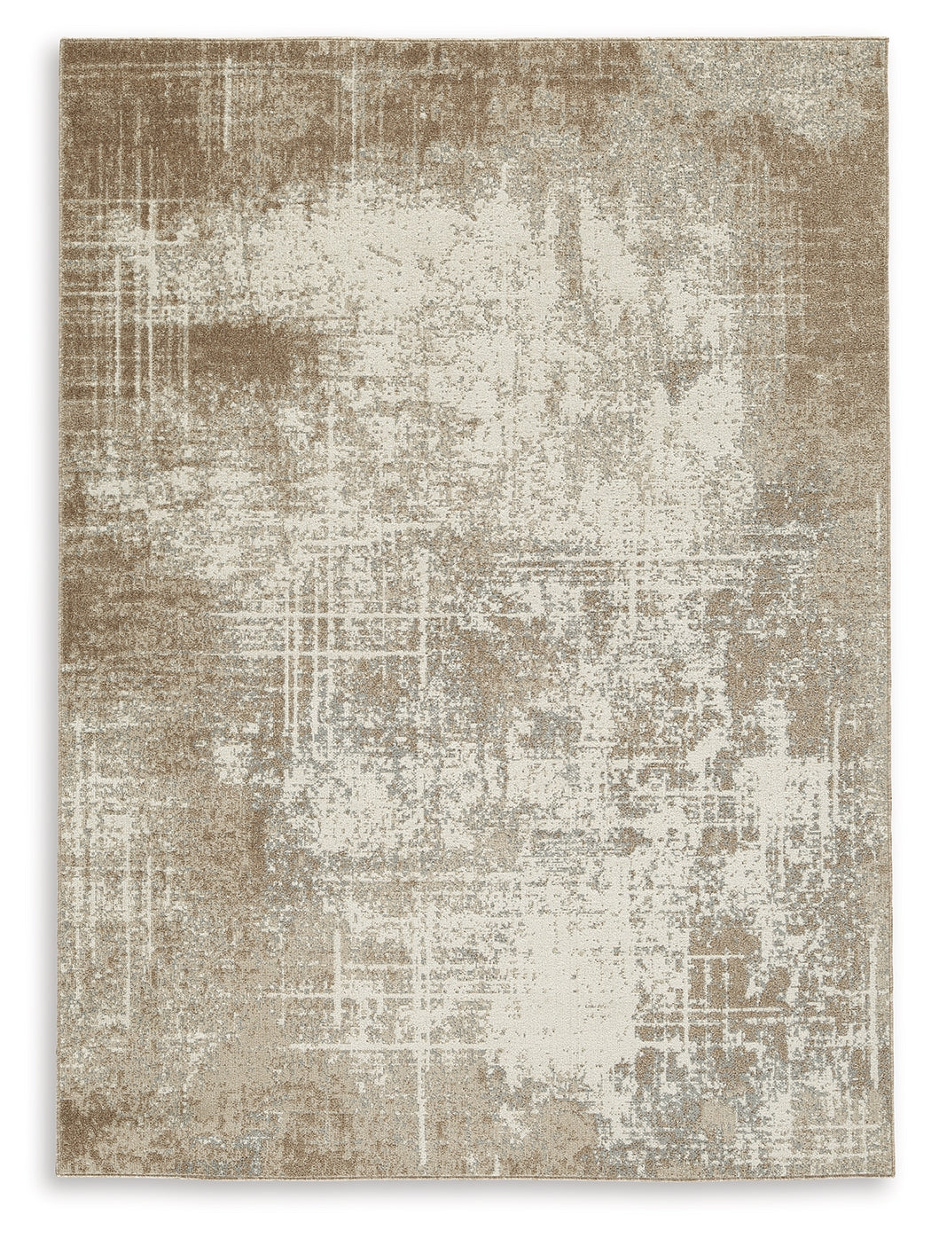 Grifflain Tan/Brown/Gray Medium Rug - R406232 - Bien Home Furniture & Electronics