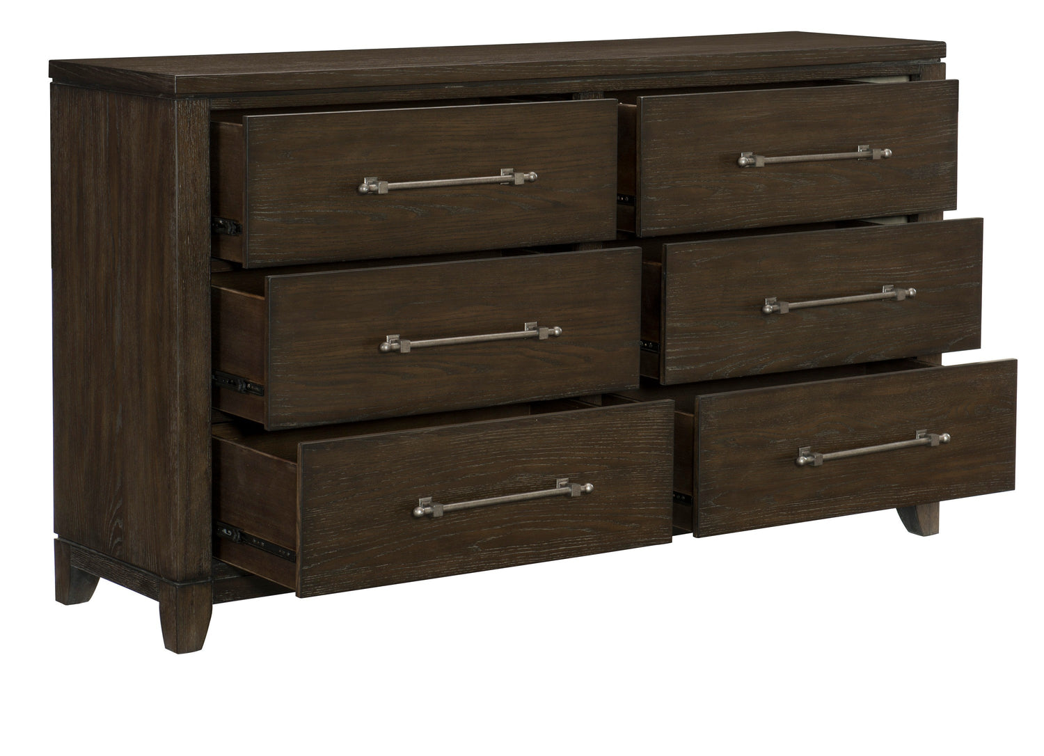 Griggs Dark Brown Dresser - 1669-5 - Bien Home Furniture & Electronics