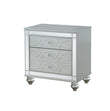 Gunnison 2-Drawer Nightstand Silver Metallic - 223212 - Bien Home Furniture & Electronics