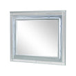 Gunnison Silver Metallic Dresser Mirror with LED Lighting - 223214 - Bien Home Furniture & Electronics