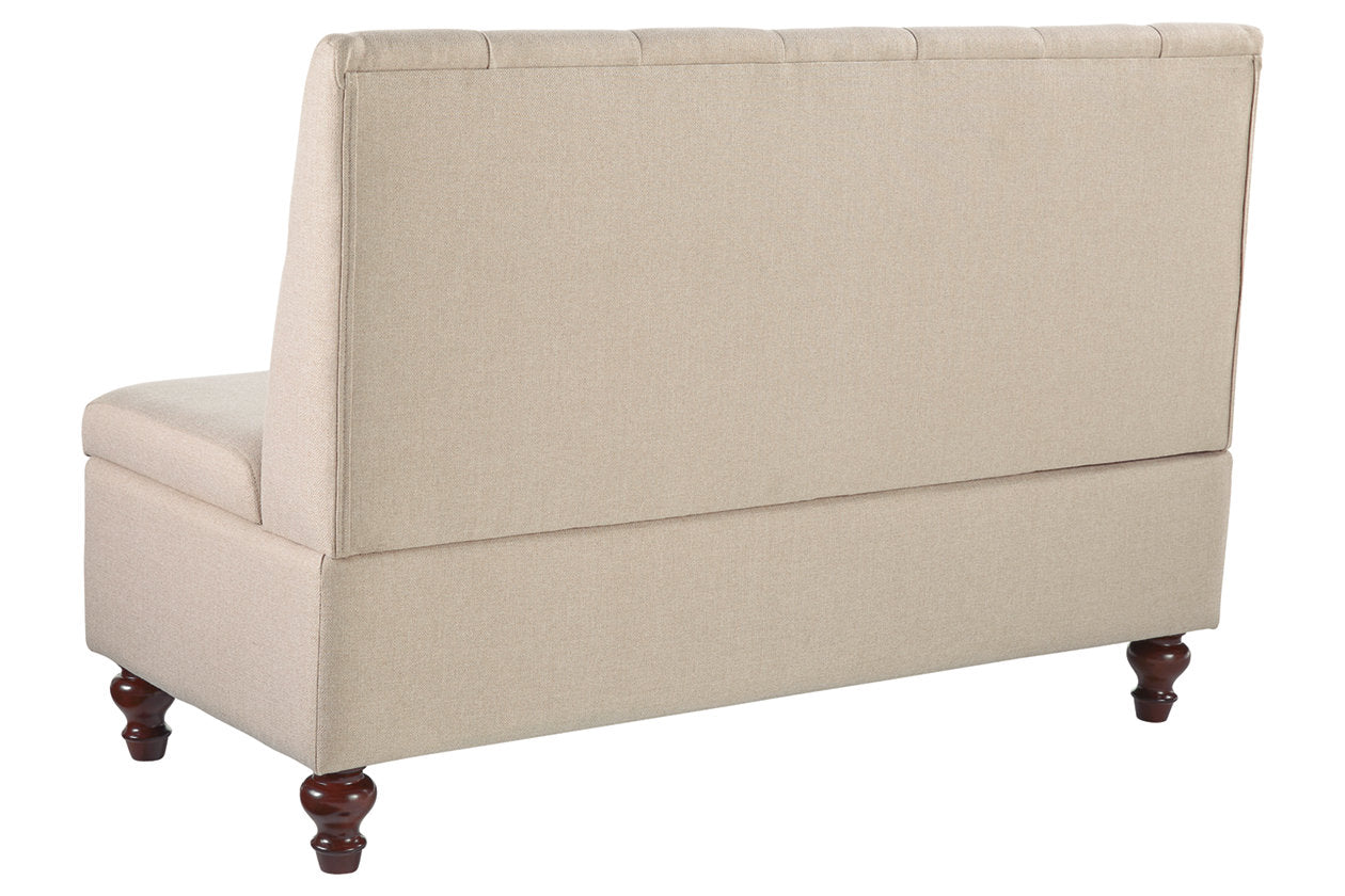 Gwendale Light Beige Storage Bench - A3000185 - Bien Home Furniture &amp; Electronics