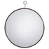 Gwyneth Black Nickel Round Wall Mirror - 961495 - Bien Home Furniture & Electronics