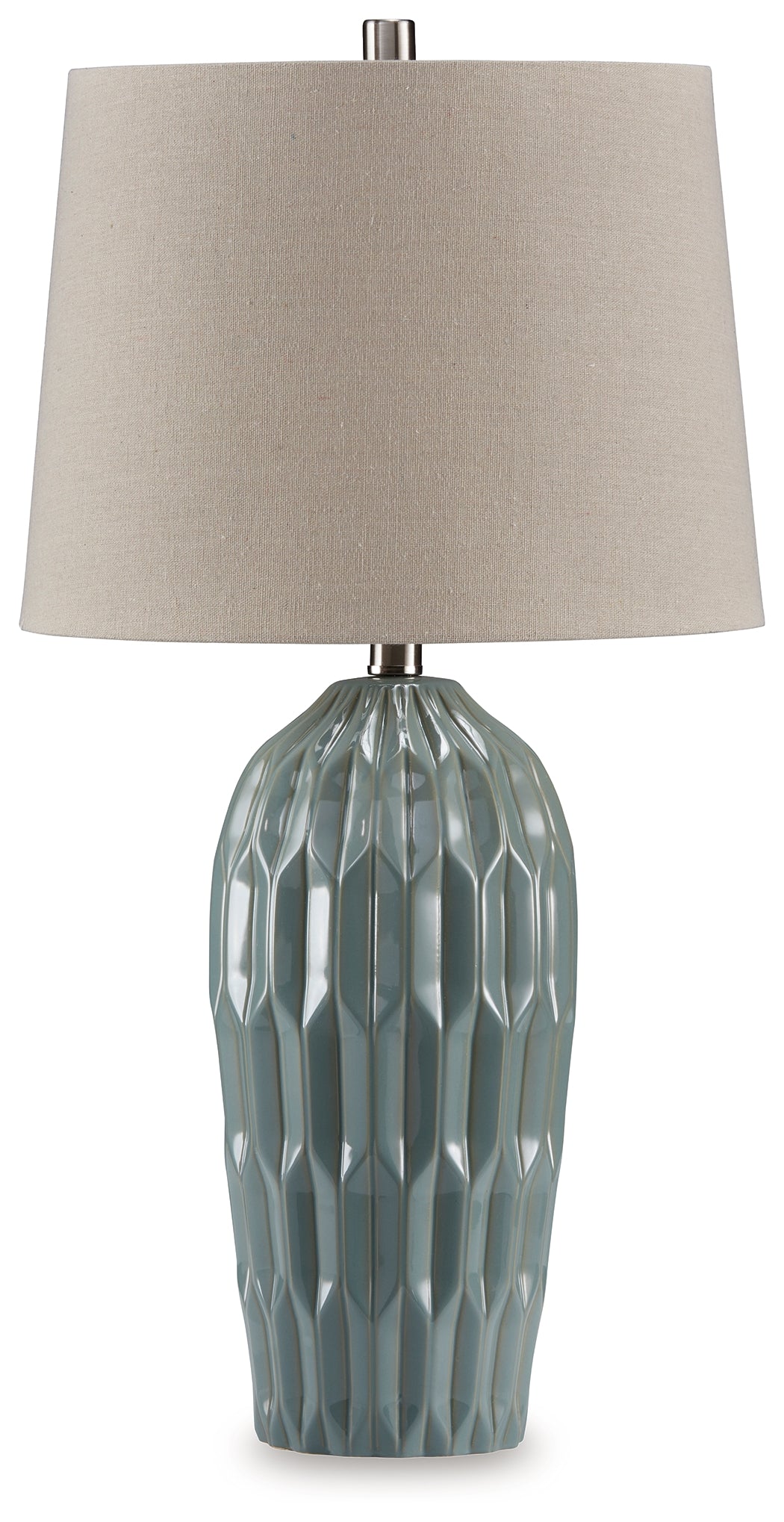 Hadbury Pale Blue/Teal Table Lamp (Set of 2) - L178034 - Bien Home Furniture & Electronics