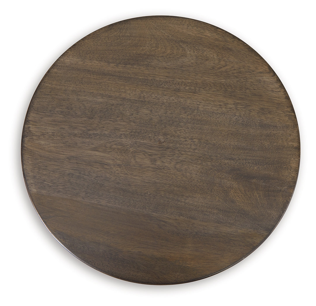 Hadcher Cream/Brown Accent Table - A4000622 - Bien Home Furniture & Electronics