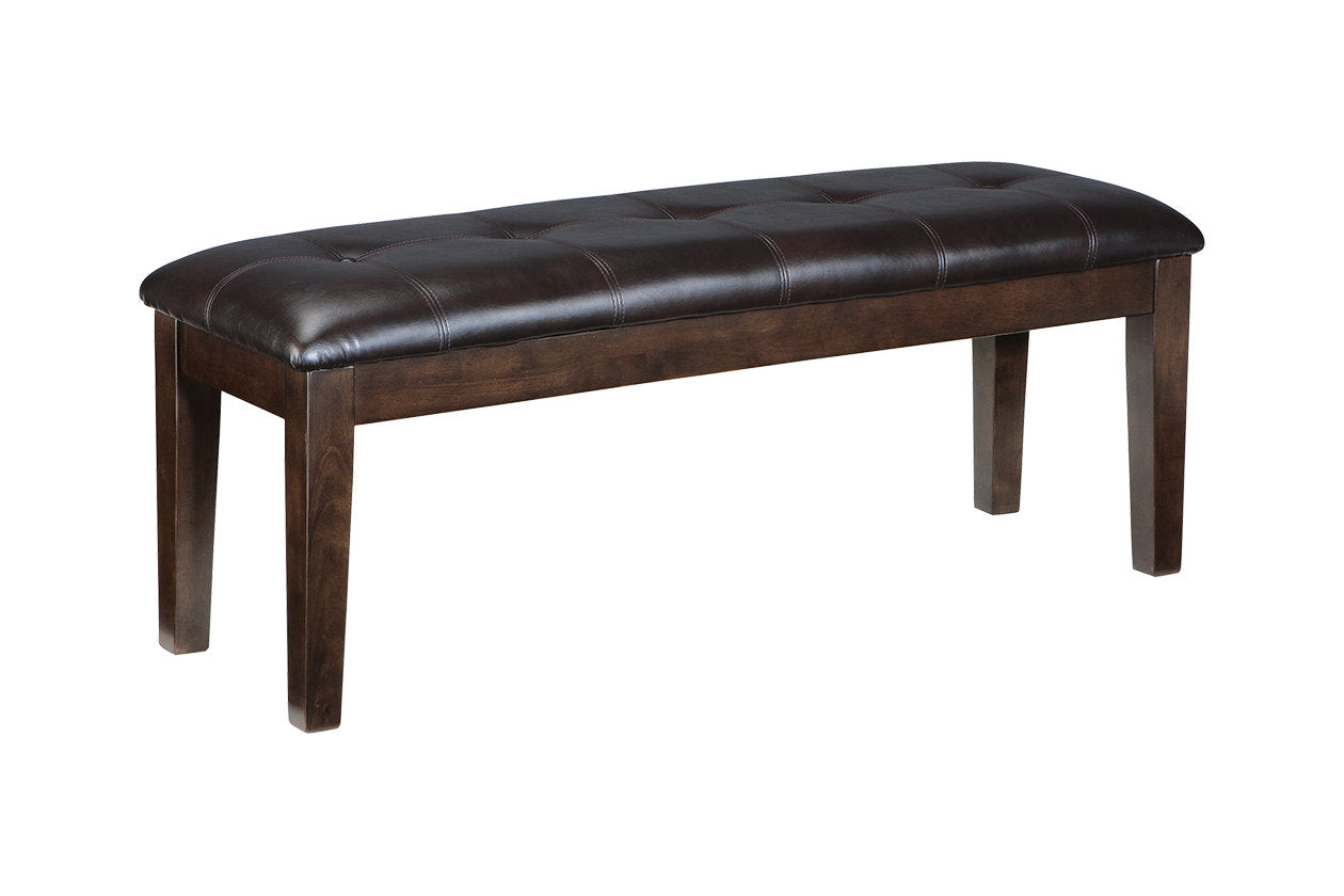 Haddigan Dark Brown Dining Bench - D596-00 - Bien Home Furniture &amp; Electronics