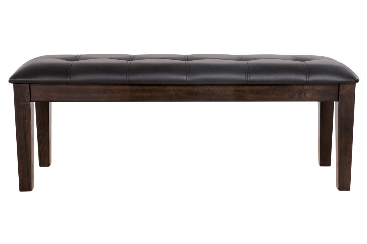 Haddigan Dark Brown Dining Bench - D596-00 - Bien Home Furniture & Electronics