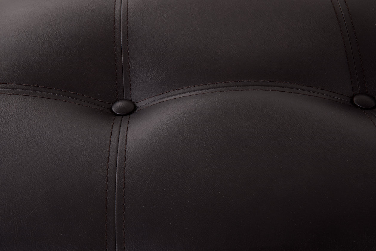 Haddigan Dark Brown Dining Bench - D596-00 - Bien Home Furniture & Electronics