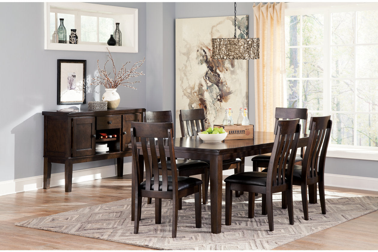 Haddigan Dark Brown Dining Extension Table - D596-35 - Bien Home Furniture & Electronics
