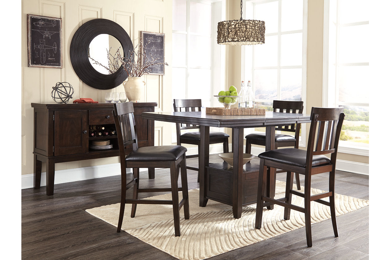 Haddigan Dark Brown Dining Server - D596-60 - Bien Home Furniture & Electronics