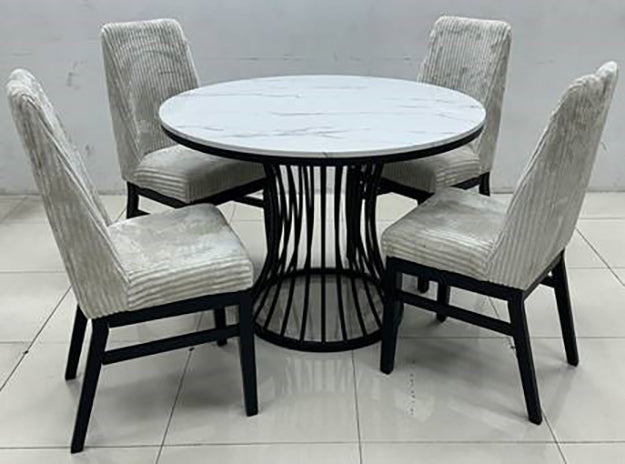 Hadley Faux Marble Round Table Leg - 2201T-48-LEG - Bien Home Furniture & Electronics
