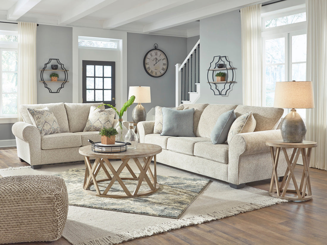 Haisley Ivory Living Room Set - SET | 3890138 | 3890135 | 3890123 | 3890114 - Bien Home Furniture &amp; Electronics