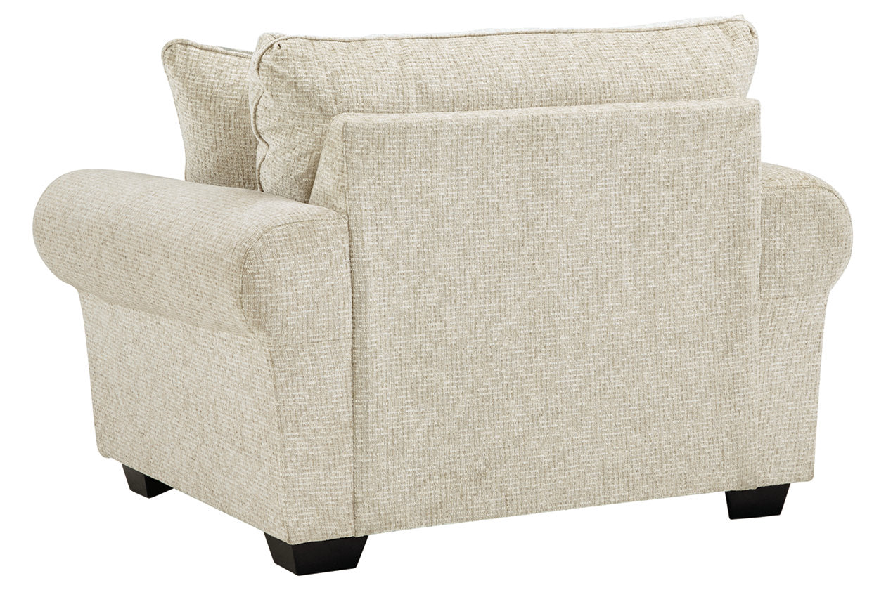 Haisley Ivory Oversized Chair - 3890123 - Bien Home Furniture &amp; Electronics