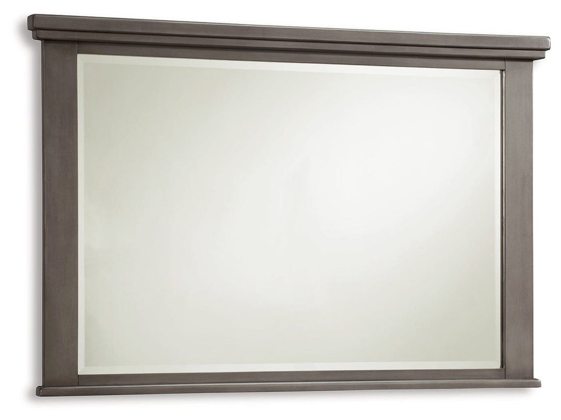 Hallanden Gray Bedroom Mirror (Mirror Only) - B649-36 - Bien Home Furniture &amp; Electronics