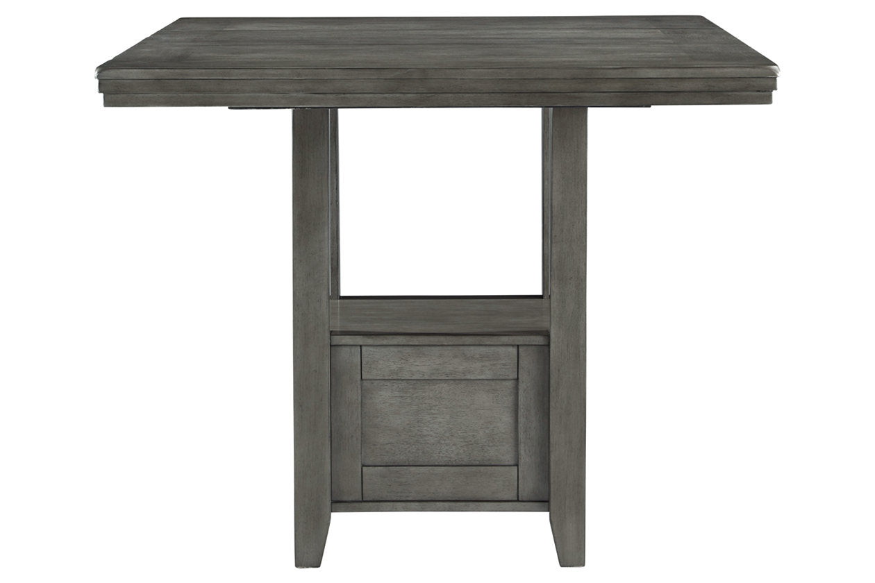 Hallanden Gray Counter Height Dining Extension Table - D589-42 - Bien Home Furniture & Electronics