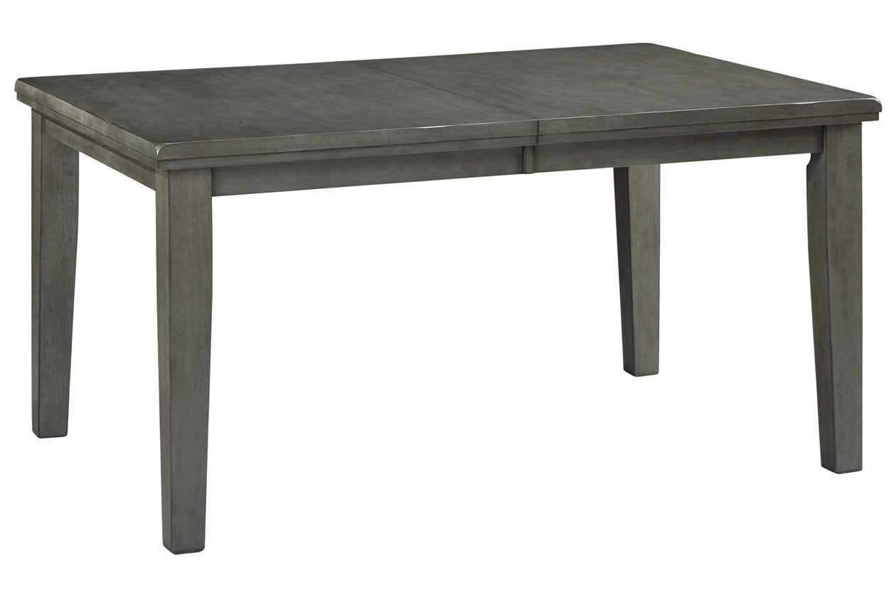 Hallanden Gray Dining Extension Table - D589-35 - Bien Home Furniture & Electronics