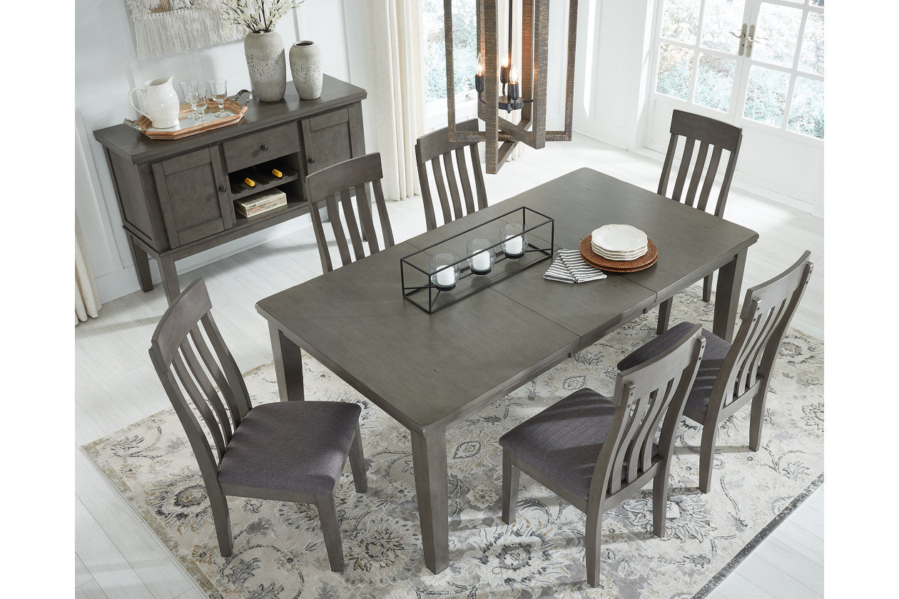 Hallanden Gray Dining Extension Table - D589-35 - Bien Home Furniture &amp; Electronics