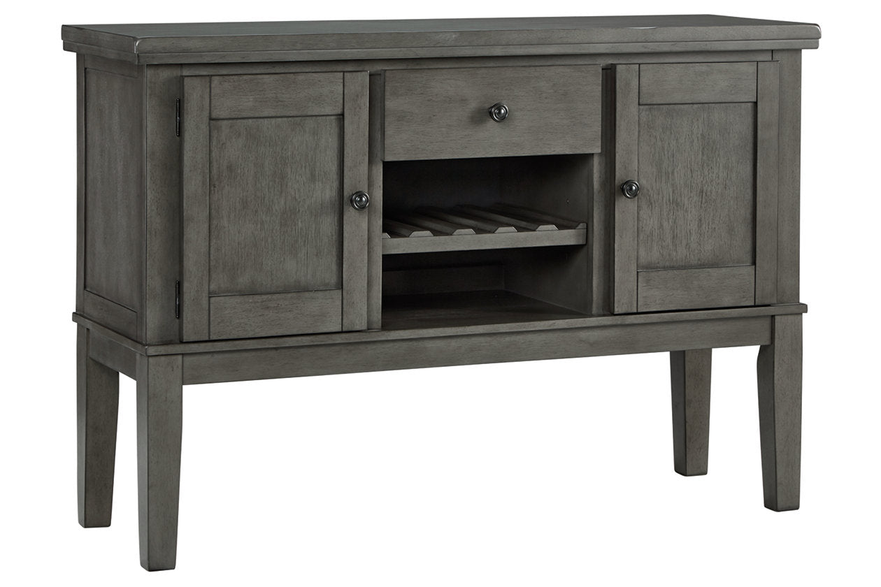 Hallanden Gray Dining Server - D589-60 - Bien Home Furniture & Electronics