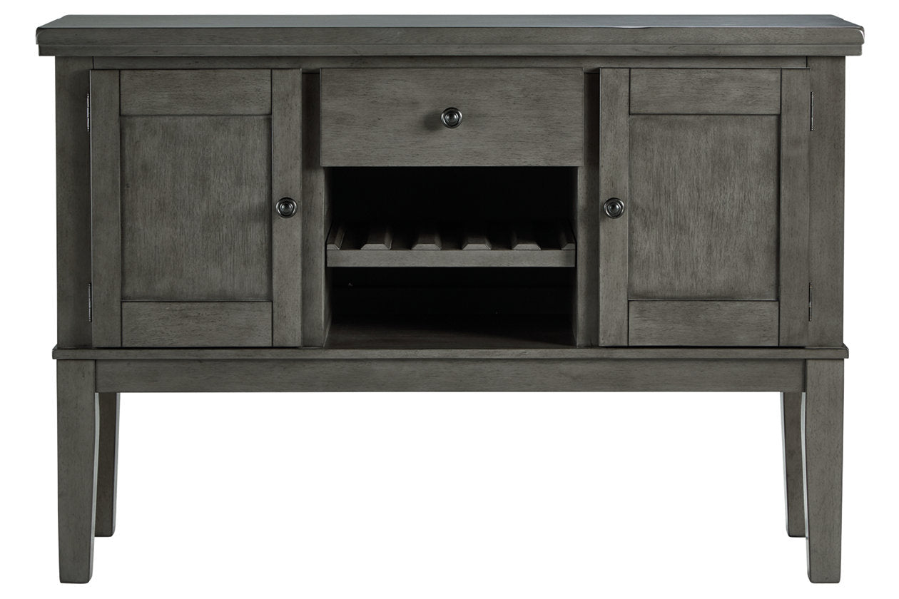 Hallanden Gray Dining Server - D589-60 - Bien Home Furniture & Electronics