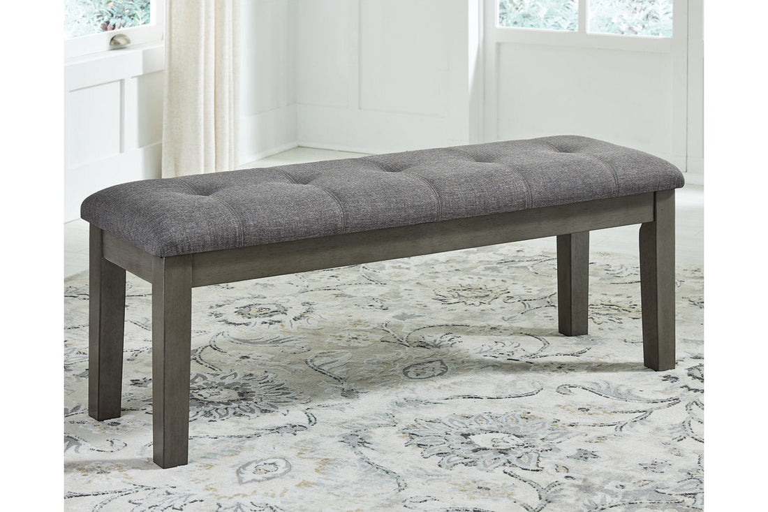 Hallanden Two-tone Gray 50&quot; Dining Bench - D589-00 - Bien Home Furniture &amp; Electronics
