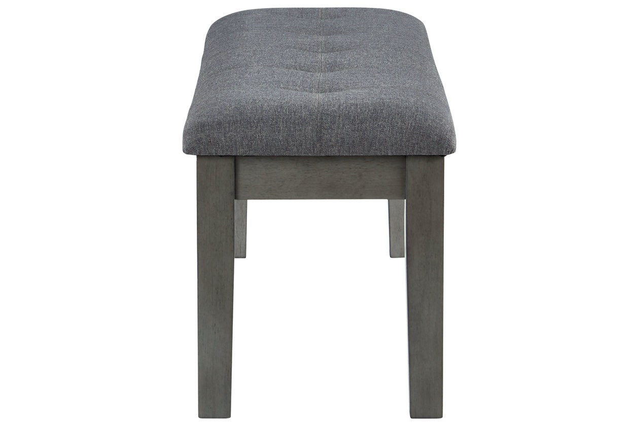 Hallanden Two-tone Gray 50" Dining Bench - D589-00 - Bien Home Furniture & Electronics