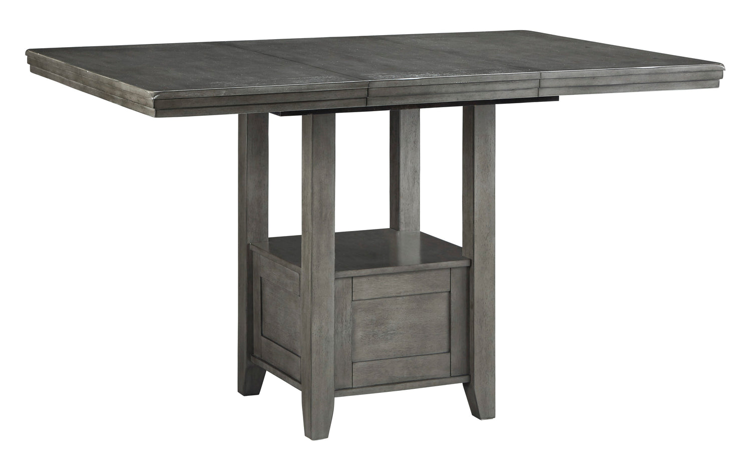 Hallanden Two-tone Gray Counter Height Set - SET | D589-42 | D589-124(3) - Bien Home Furniture & Electronics