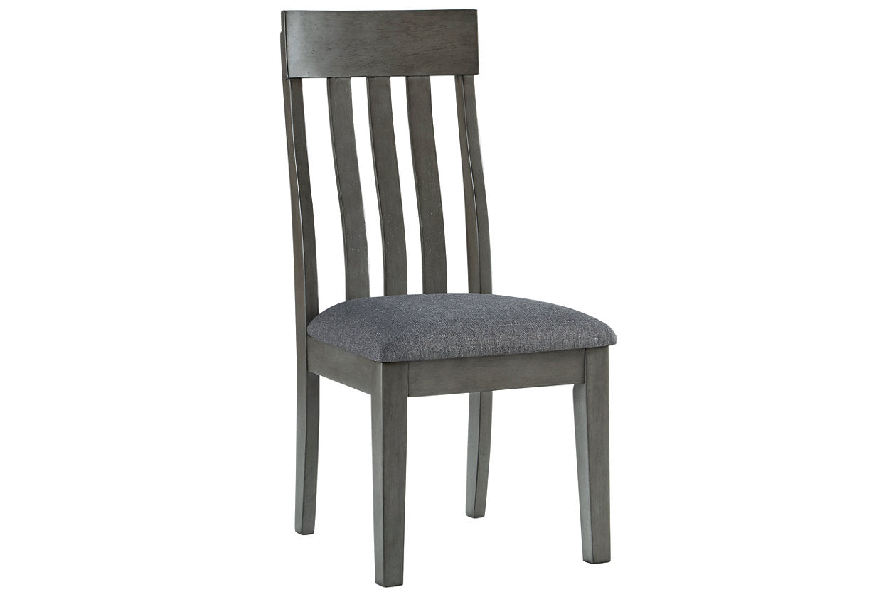 Hallanden Two-tone Gray Dining Chair, Set of 2 - D589-01 - Bien Home Furniture & Electronics