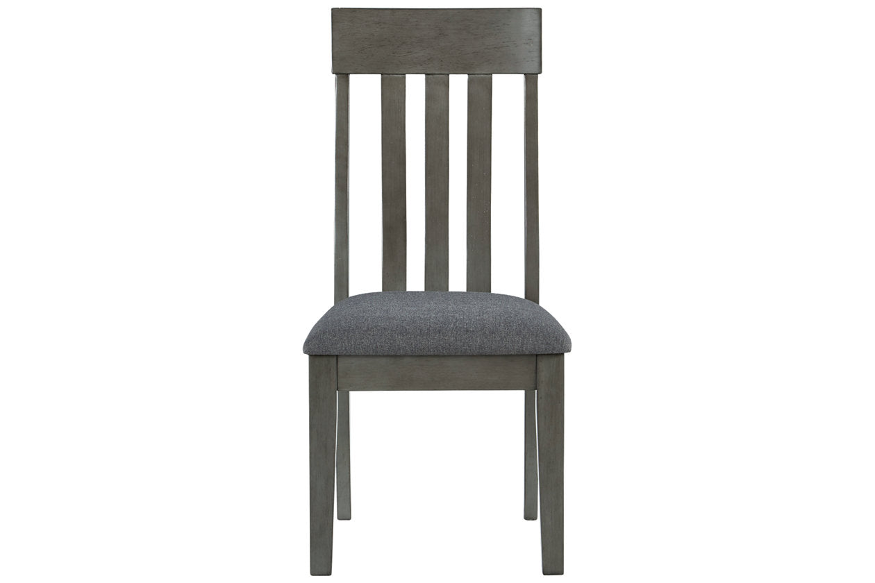 Hallanden Two-tone Gray Dining Chair, Set of 2 - D589-01 - Bien Home Furniture & Electronics