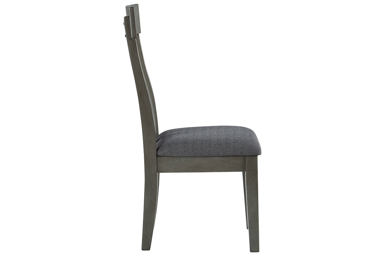 Hallanden Two-tone Gray Dining Chair, Set of 2 - D589-01 - Bien Home Furniture & Electronics