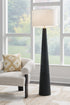 Hallburg Black Floor Lamp - L235761 - Bien Home Furniture & Electronics