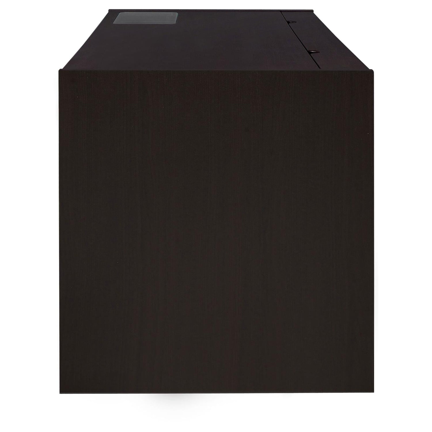 Halston Cappuccino 3-Drawer Connect-it Office Desk - 800982 - Bien Home Furniture & Electronics