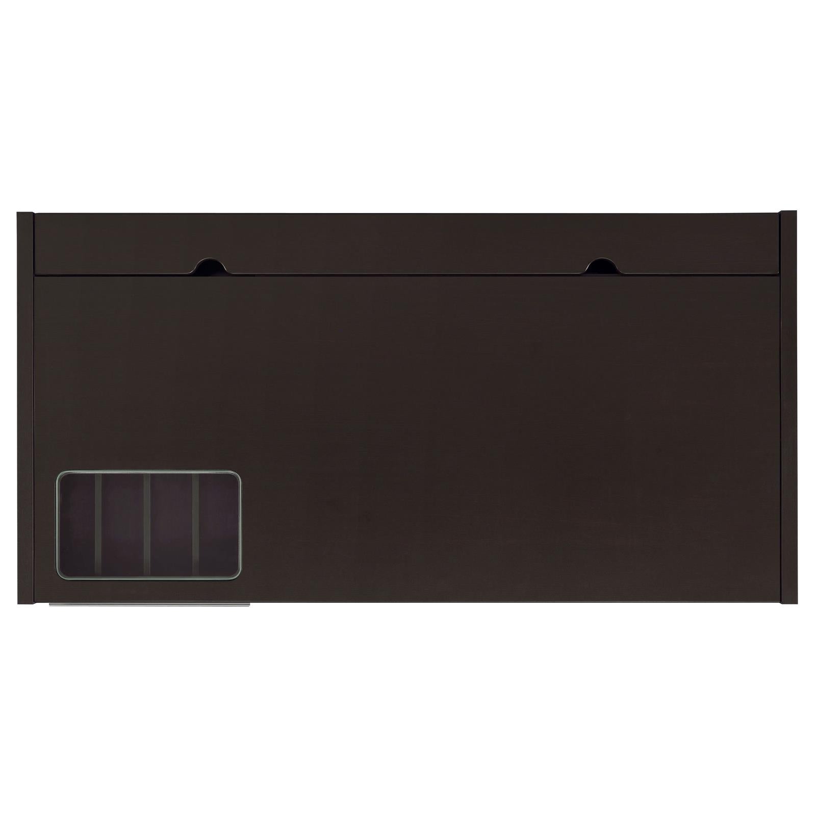 Halston Cappuccino 3-Drawer Connect-it Office Desk - 800982 - Bien Home Furniture & Electronics
