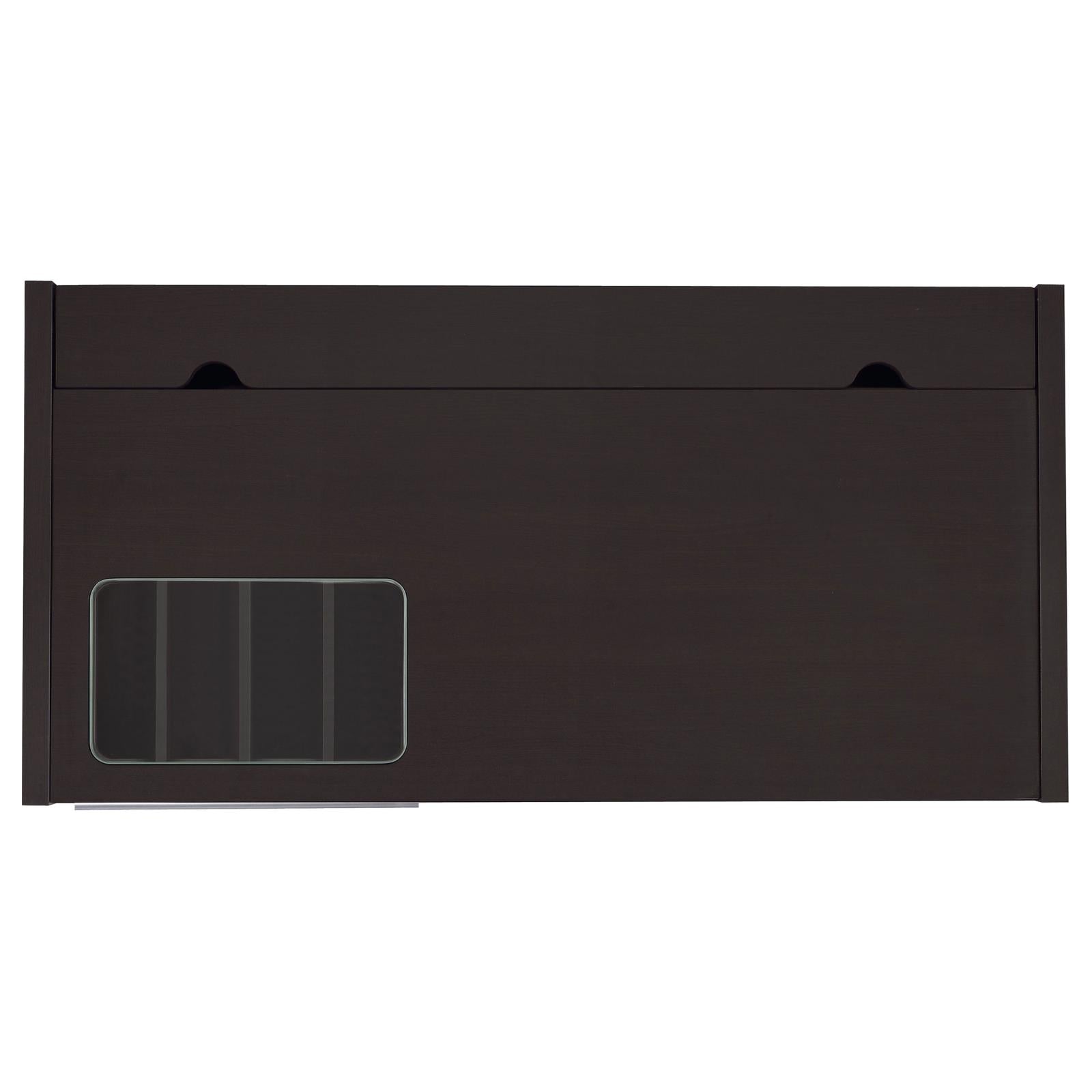 Halston Cappuccino Rectangular Connect-it Office Desk - 800702 - Bien Home Furniture & Electronics