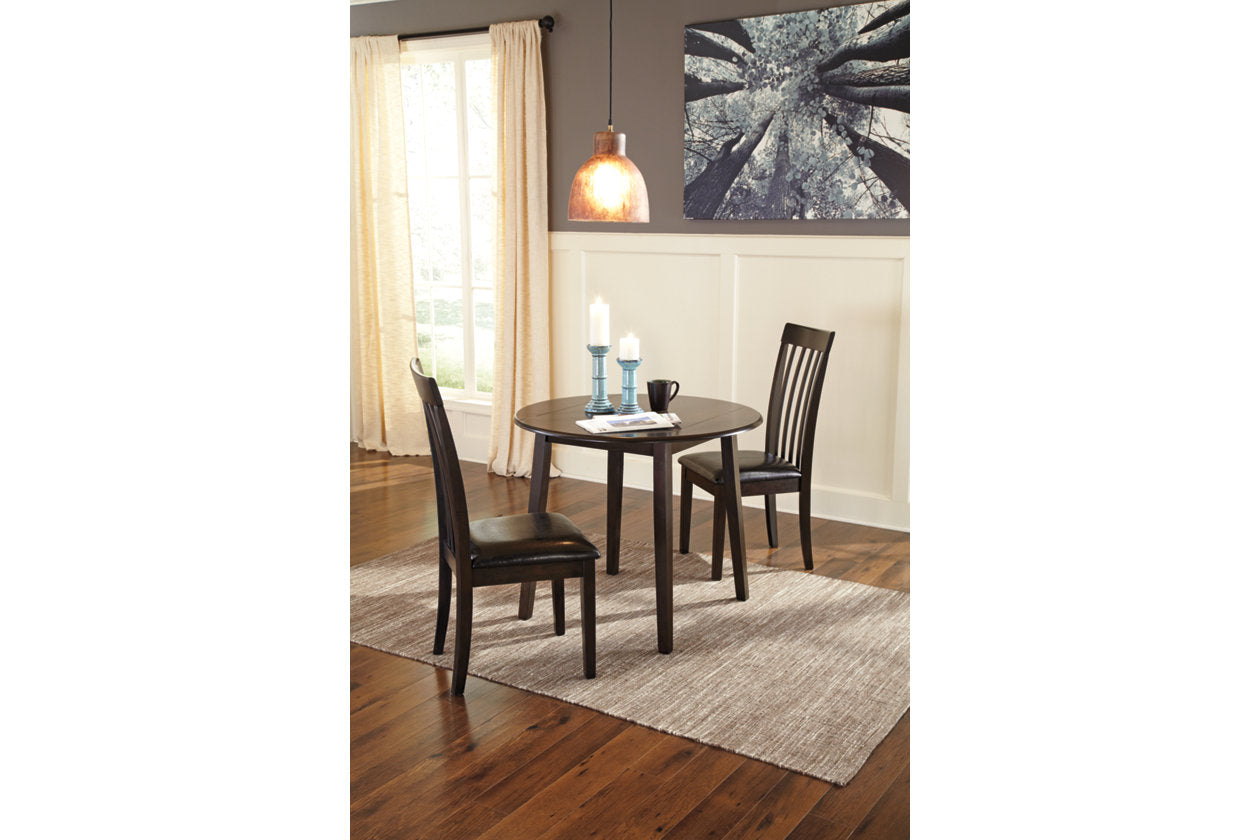 Hammis Dark Brown Dining Drop Leaf Table - D310-15 - Bien Home Furniture & Electronics