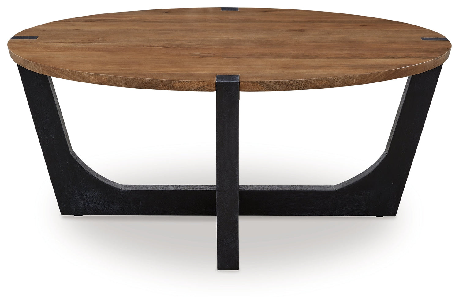 Hanneforth Brown/Black Coffee Table - T726-8 - Bien Home Furniture &amp; Electronics