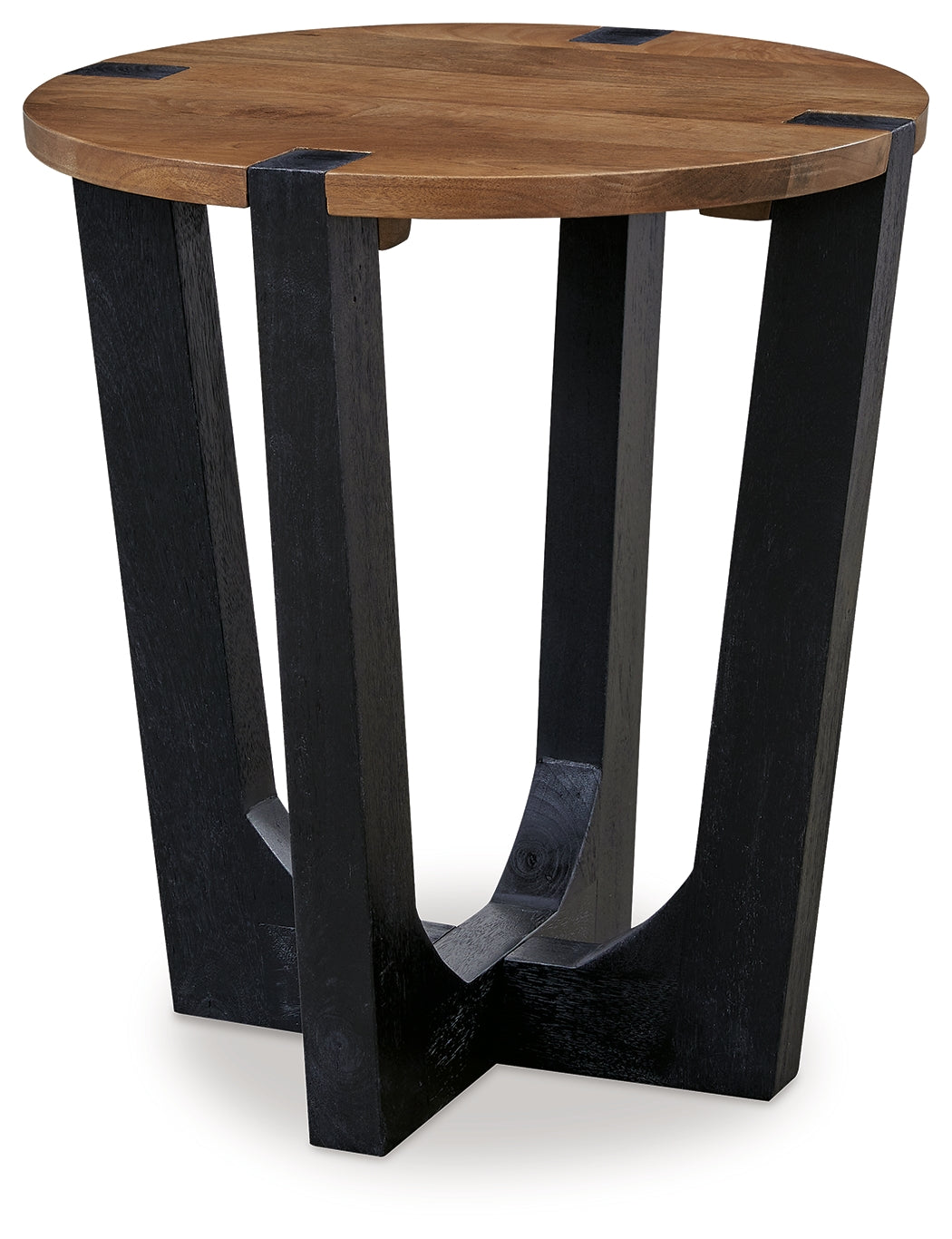 Hanneforth Brown/Black End Table - T726-6 - Bien Home Furniture &amp; Electronics