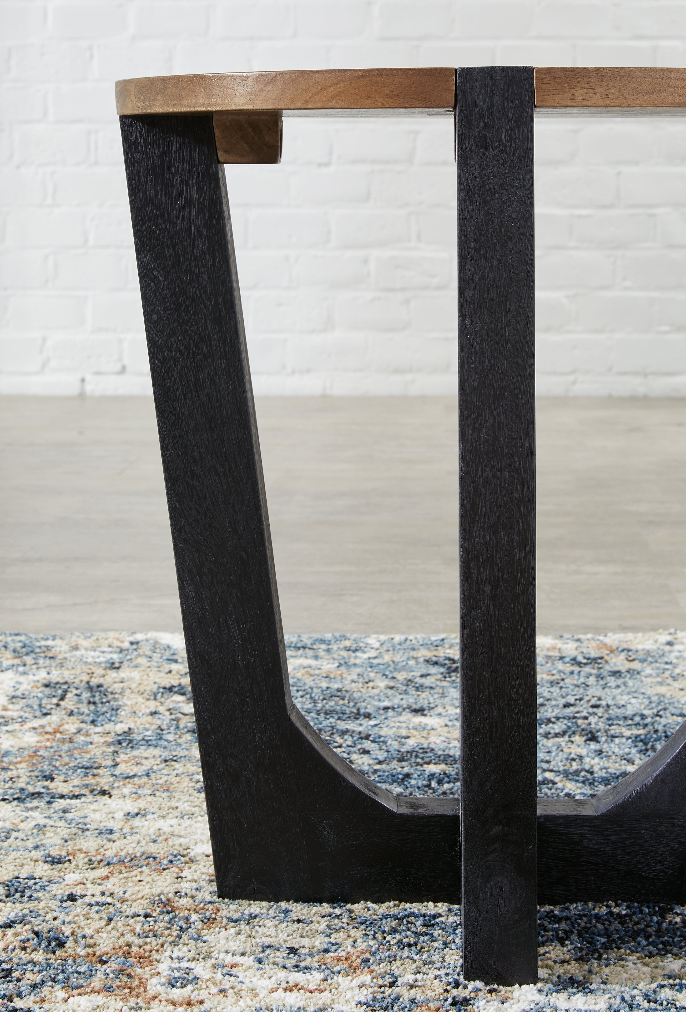 Hanneforth Brown/Black End Table - T726-6 - Bien Home Furniture & Electronics