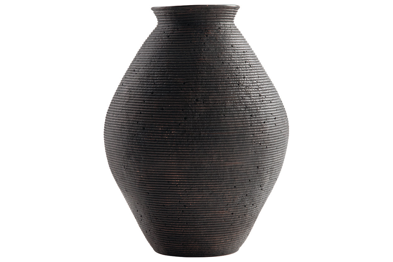 Hannela Antique Brown Vase - A2000512 - Bien Home Furniture & Electronics