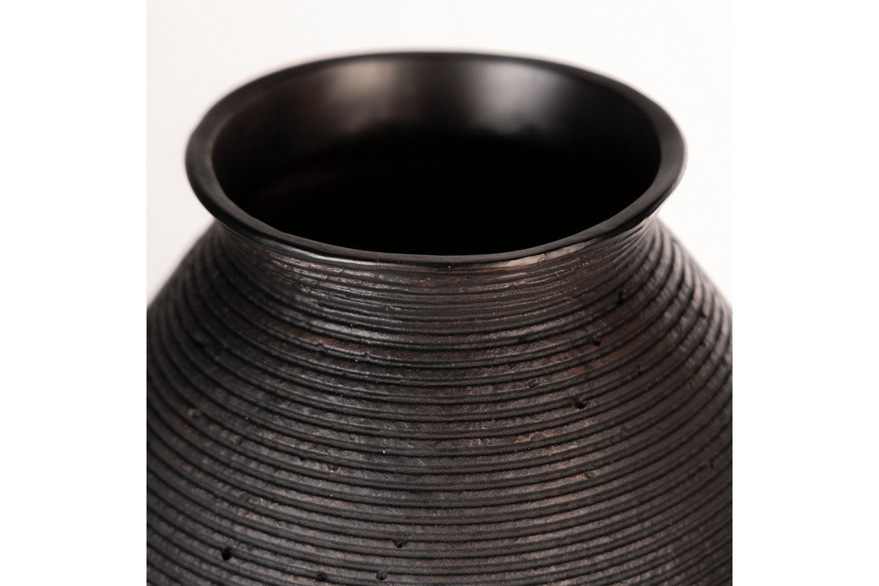 Hannela Antique Brown Vase - A2000512 - Bien Home Furniture & Electronics