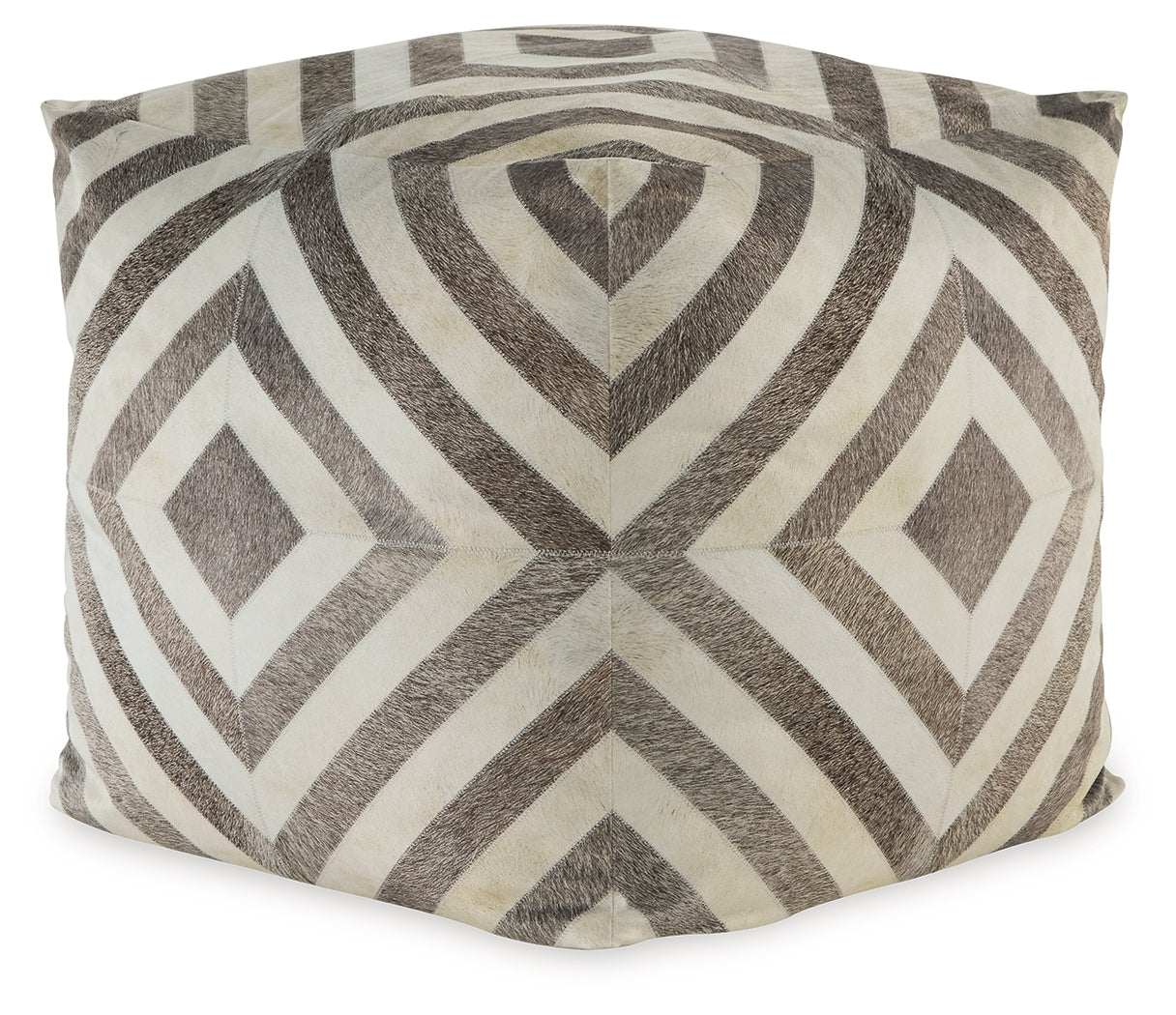 Hartselle Brown Pouf - A1000982 - Bien Home Furniture & Electronics