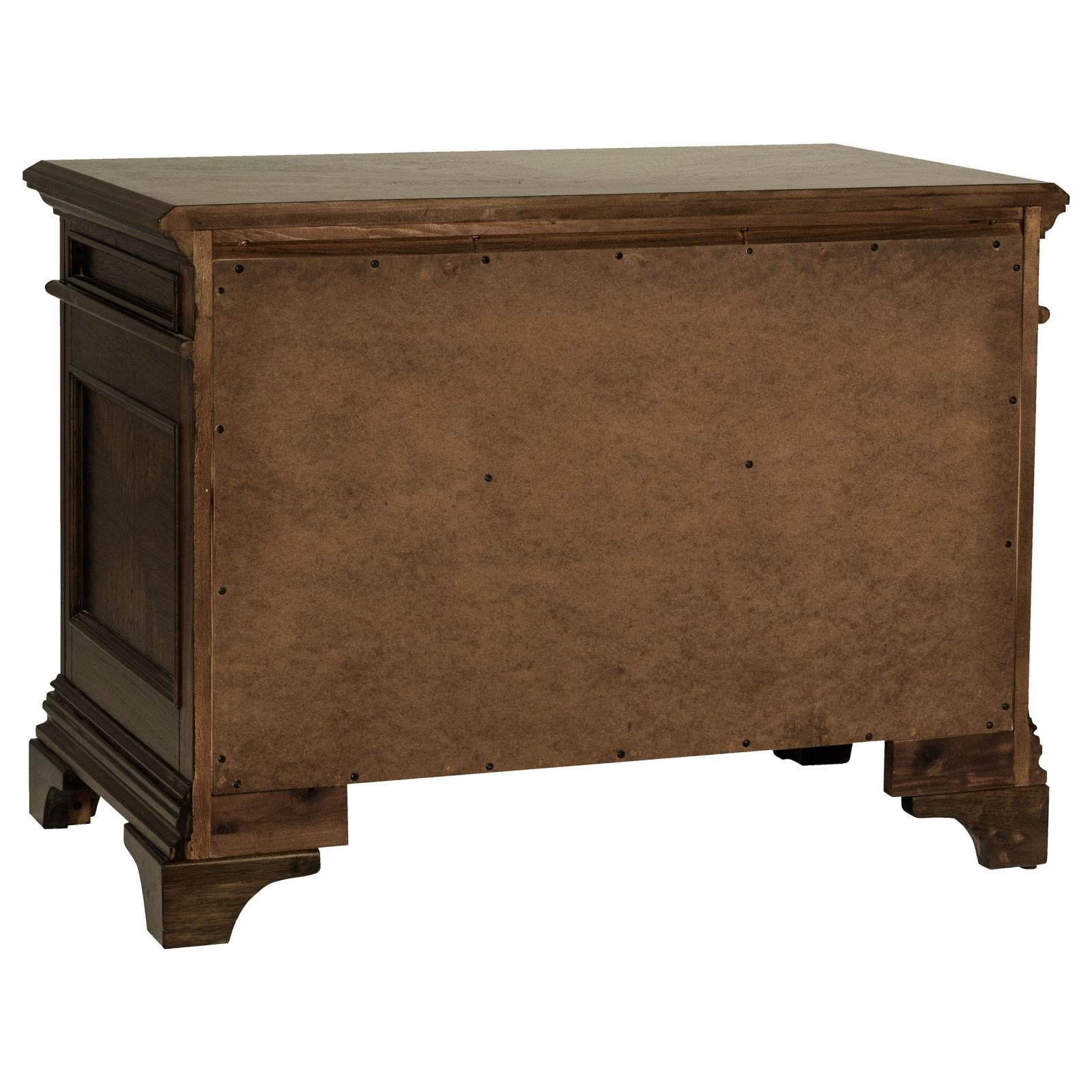 Hartshill 5-Drawer File Cabinet Burnished Oak - 881284 - Bien Home Furniture & Electronics